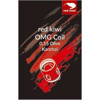 e-Zigarette Coils red kiwi OMG 0,15 Ohm - VPE = 3