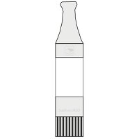 e-Zigarette red kiwi SubTwin NEO Verdampfer 1,2 Ohm - 1,95 ml - Mundstck wechselbar
