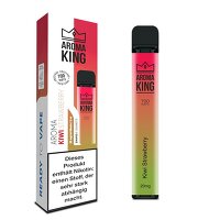 Einweg e-Zigarette Aroma King Classic 700 Kiwi Strawberry - 20 mg/ml