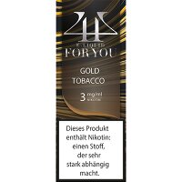 e-Liquid 4U - Gold Tobacco 10 ml