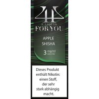 e-Liquid 4U - Apple Shisha 10 ml