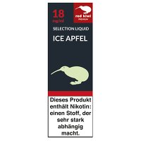 red kiwi Selection Liquid Ice Apfel 10 ml Flasche