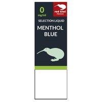 red kiwi Selection Liquid Menthol Blue 10 ml Flasche