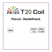 e-Zigarette Verdampferkerne (Coil) Innokin PRISM T20 1,5 Ohm Kanthal-Draht - 5er Pack